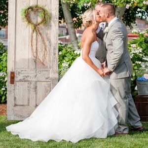 Hayley Paige high end wedding dress